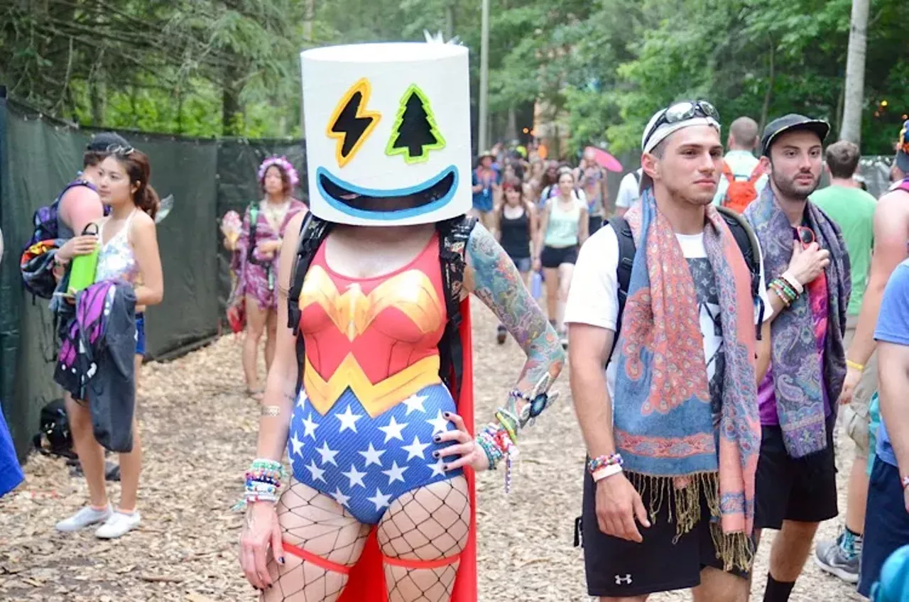 Image: Everyone we saw at Electric Forest weekend 2, day 2