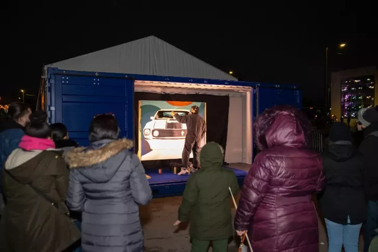 Image: Everyone we saw at Ford's first-ever Winter Festival at Michigan Central Station
