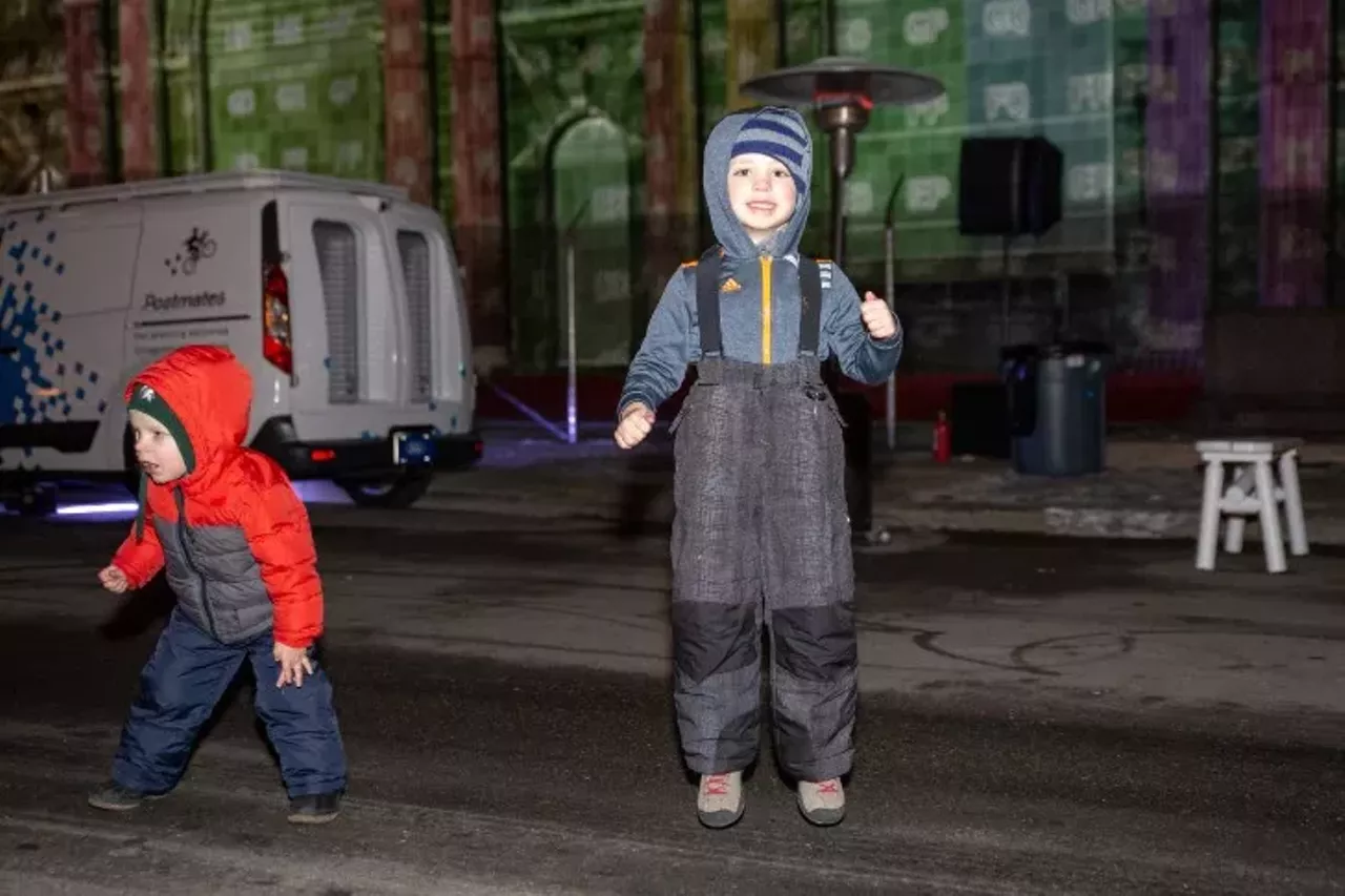 Image: Everyone we saw at Ford's first-ever Winter Festival at Michigan Central Station