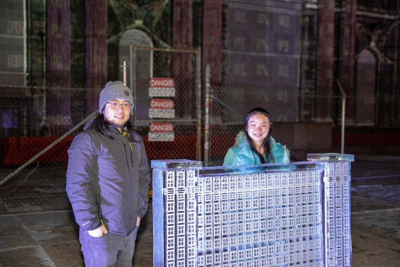 Everyone we saw at Ford's first-ever Winter Festival at Michigan Central Station