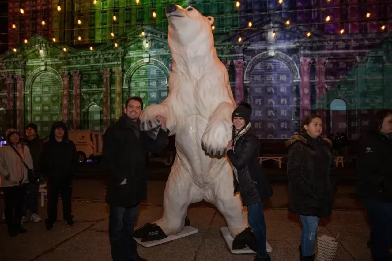 Image: Everyone we saw at Ford's first-ever Winter Festival at Michigan Central Station
