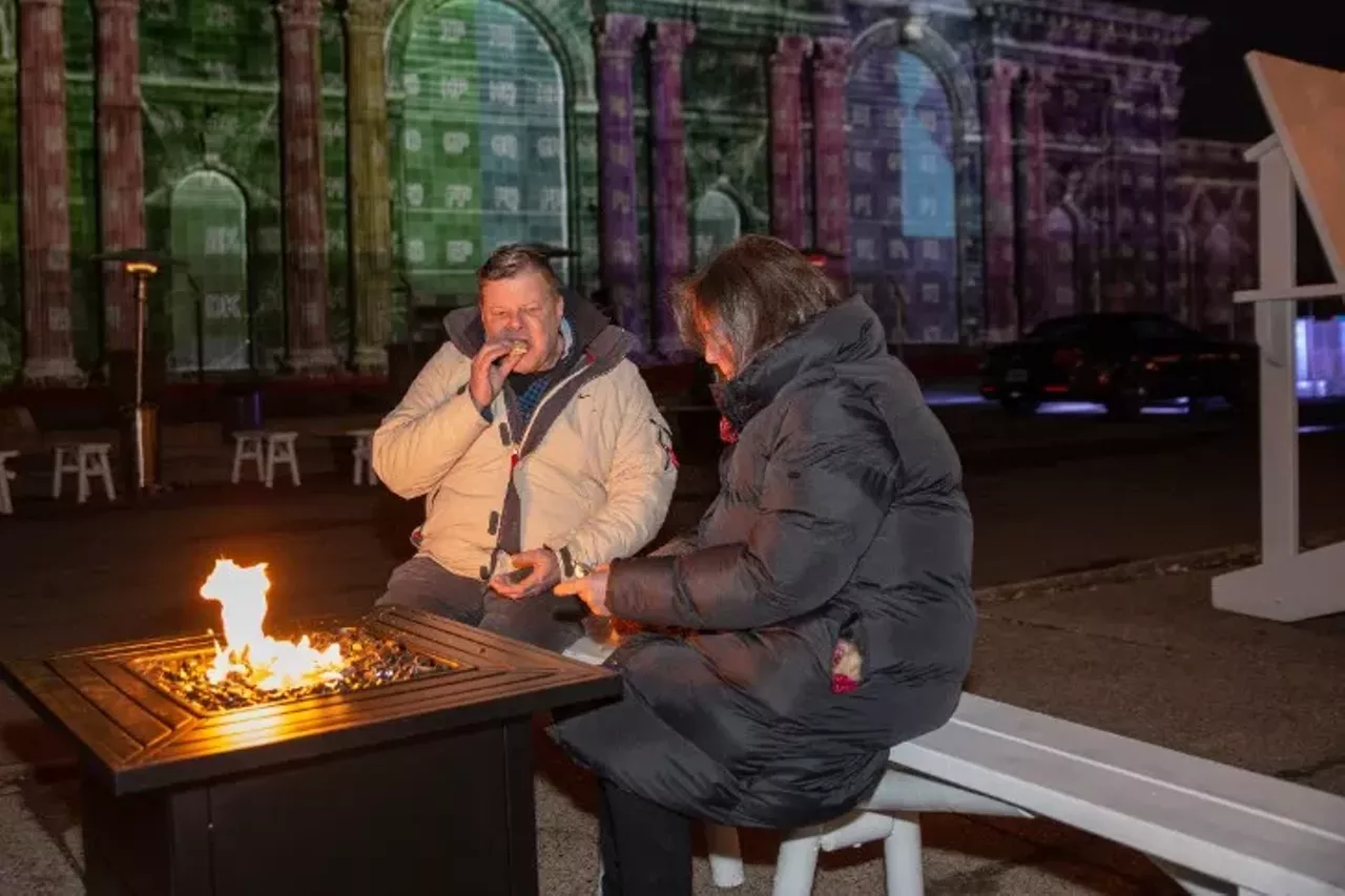 Image: Everyone we saw at Ford's first-ever Winter Festival at Michigan Central Station
