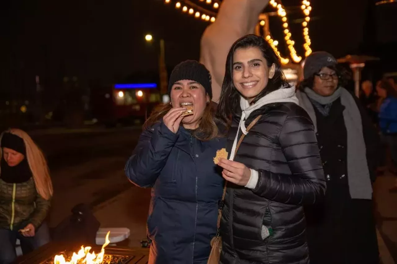 Image: Everyone we saw at Ford's first-ever Winter Festival at Michigan Central Station