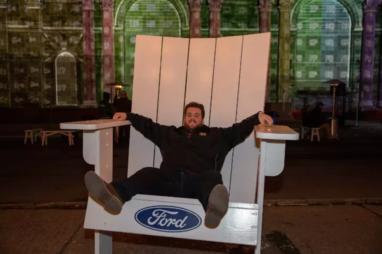Image: Everyone we saw at Ford's first-ever Winter Festival at Michigan Central Station