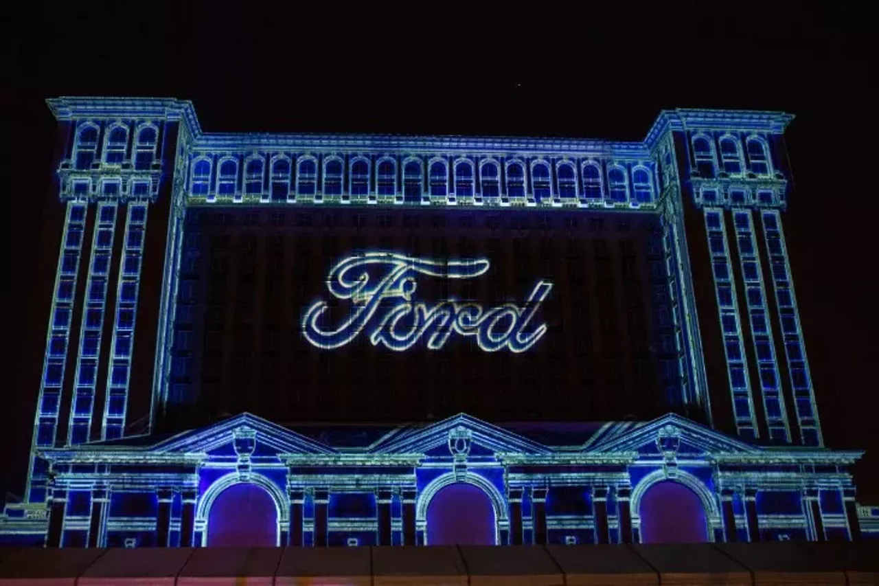 Image: Everyone we saw at Ford's first-ever Winter Festival at Michigan Central Station