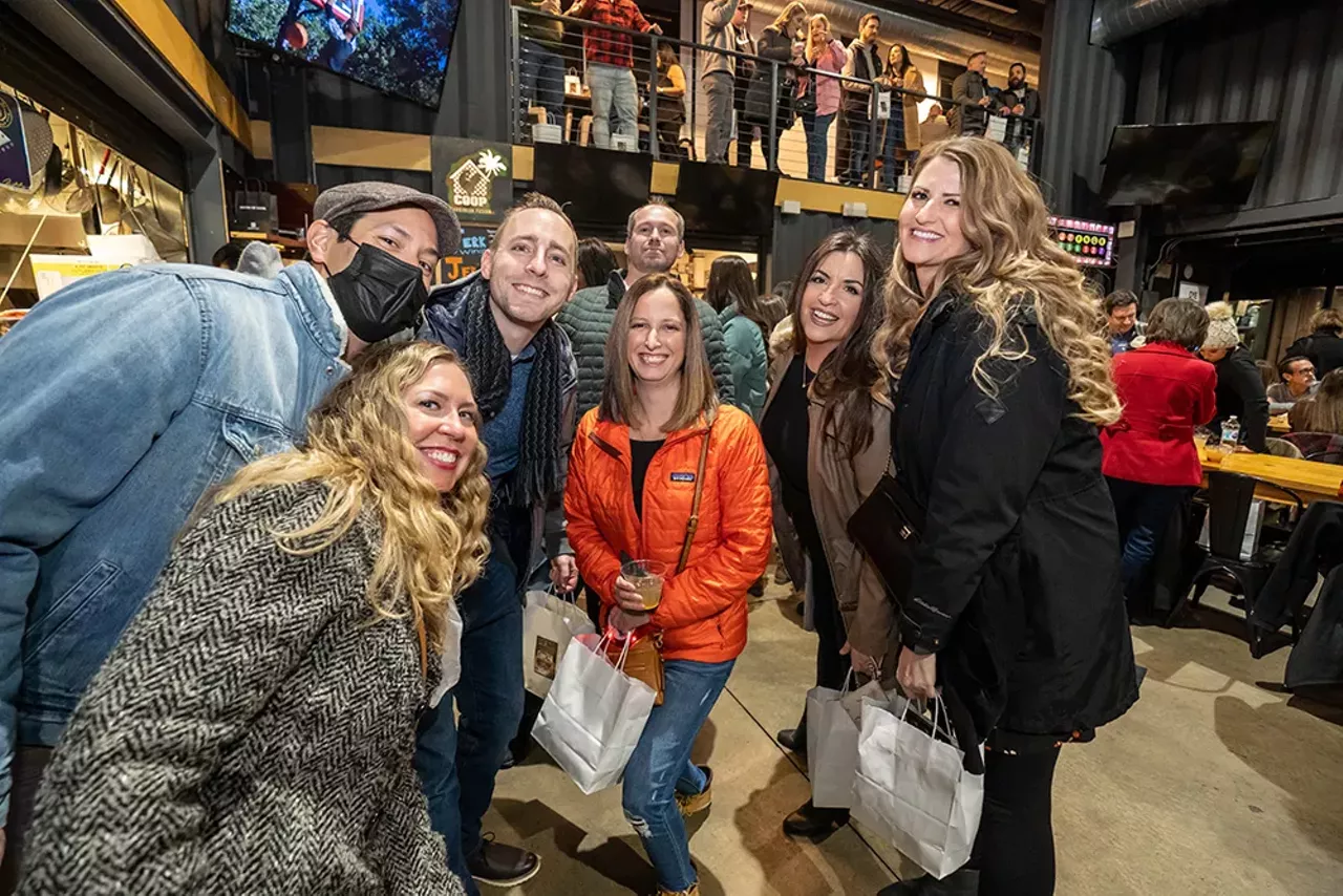 Image: Everyone we saw at Metro Times&#146; Whiskey in the Winter event at the Detroit Shipping Co.