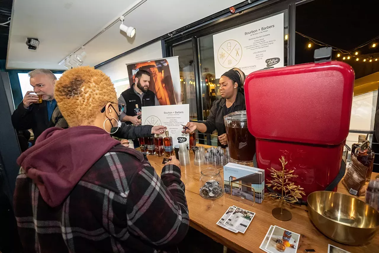 Image: Everyone we saw at Metro Times&#146; Whiskey in the Winter event at the Detroit Shipping Co.