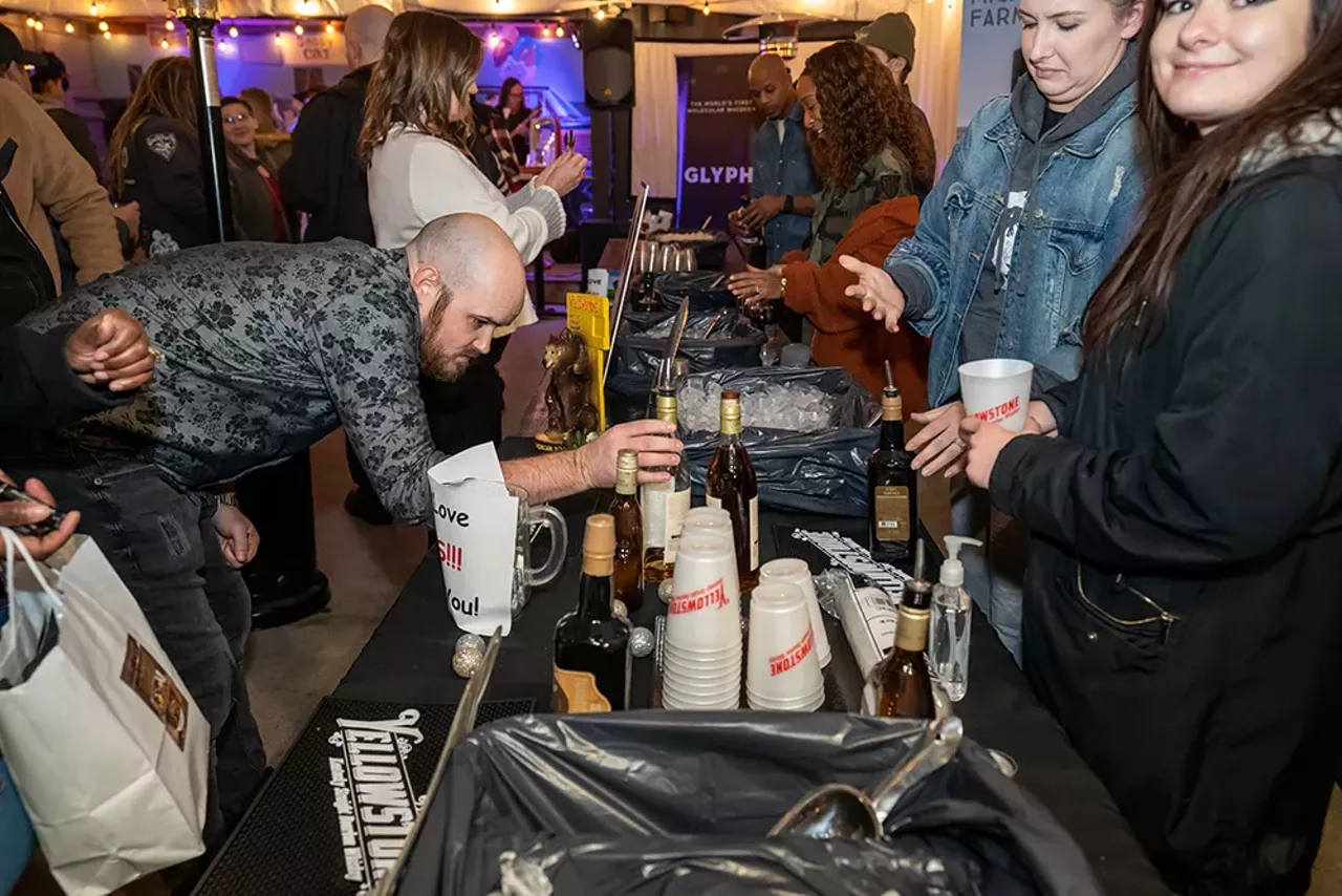 Image: Everyone we saw at Metro Times&#146; Whiskey in the Winter event at the Detroit Shipping Co.