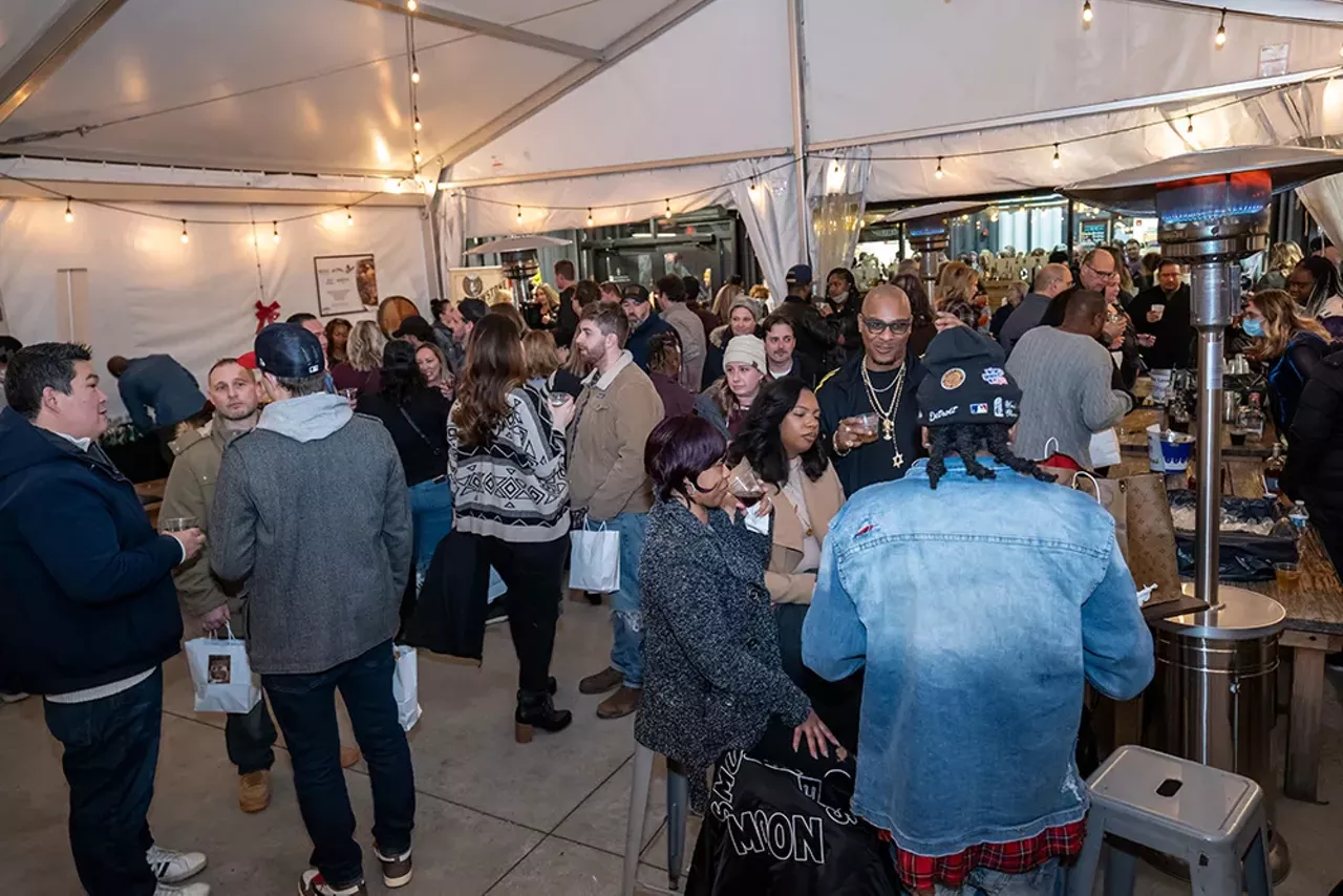 Image: Everyone we saw at Metro Times&#146; Whiskey in the Winter event at the Detroit Shipping Co.