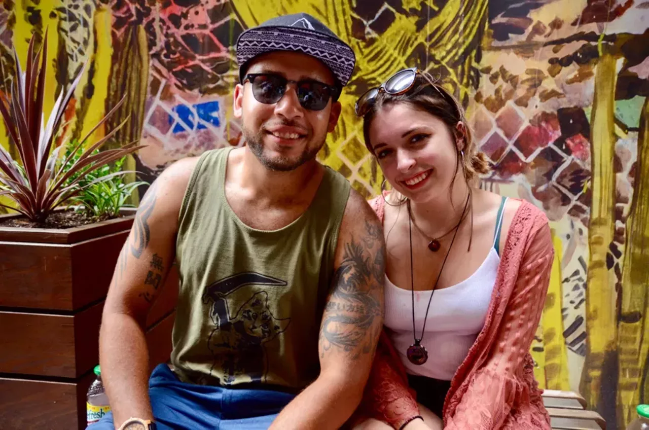 Image: Everyone we saw at the 'Digitalia' show in Detroit's Belt alleyway
