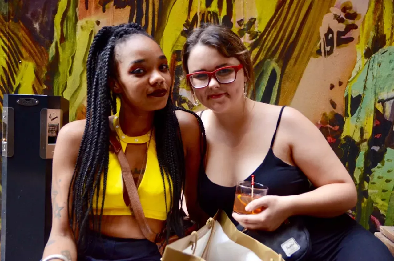 Image: Everyone we saw at the 'Digitalia' show in Detroit's Belt alleyway