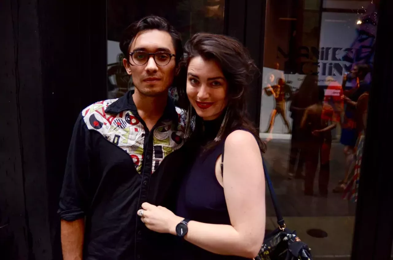Image: Everyone we saw at the 'Digitalia' show in Detroit's Belt alleyway