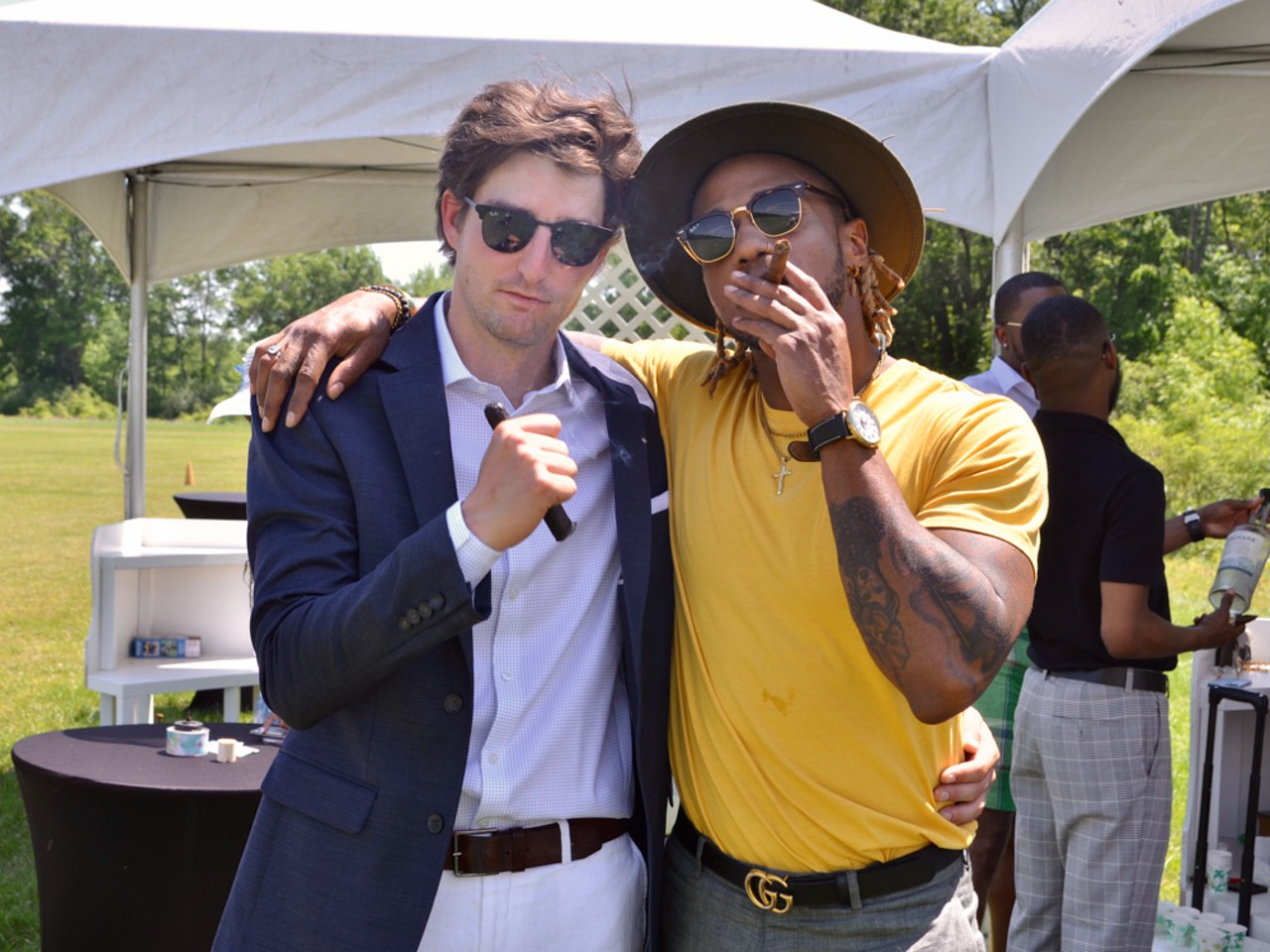 Everyone we saw at the first Polo and Pretty Women Charity Event at the Detroit Polo Club