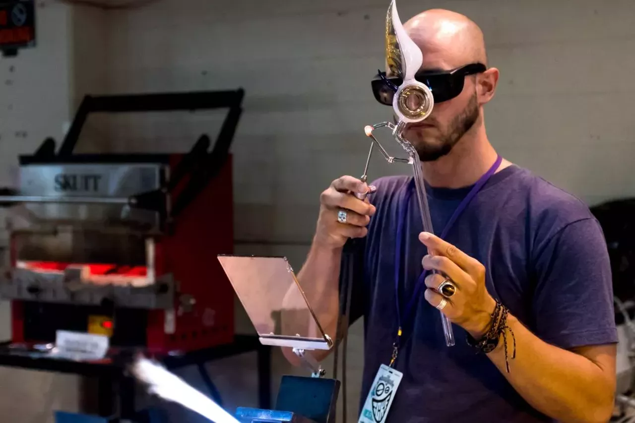 Image: Everyone we saw at the Michigan Glass Project event at the Russell Industrial Center