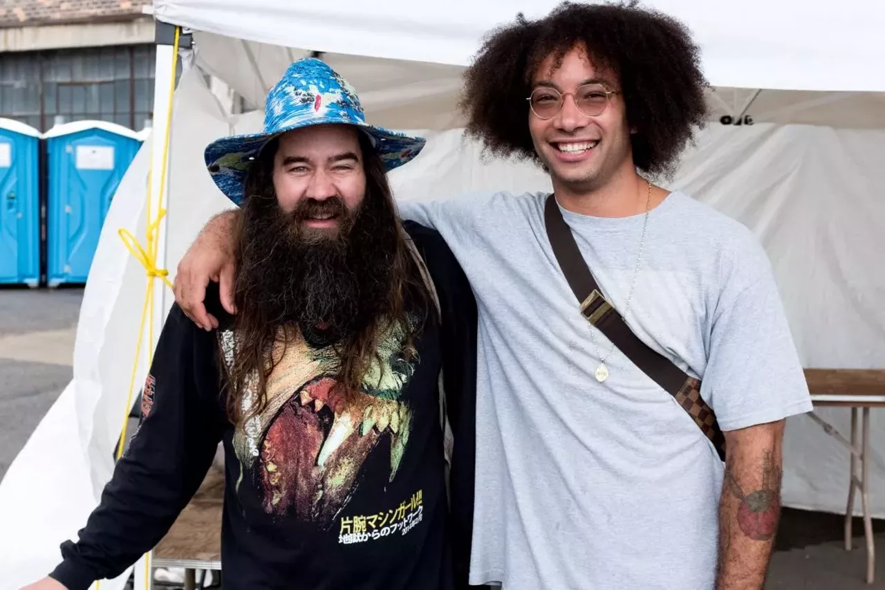 Image: Everyone we saw at the Michigan Glass Project event at the Russell Industrial Center