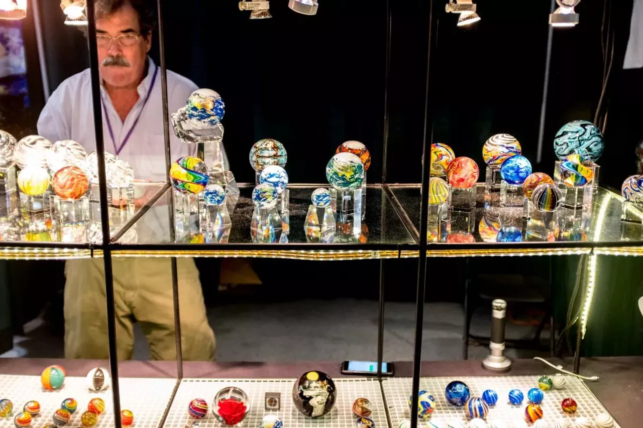 Image: Everyone we saw at the Michigan Glass Project event at the Russell Industrial Center