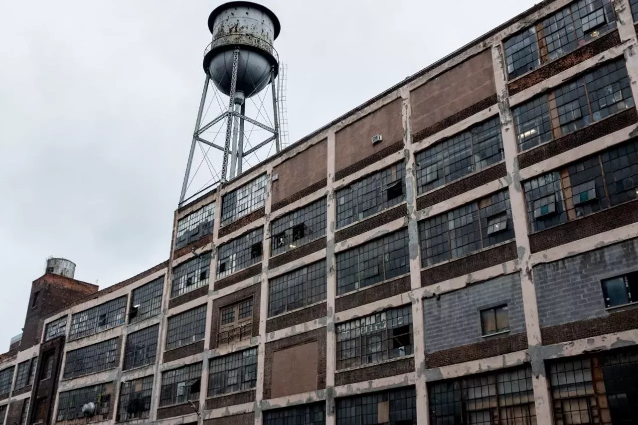 Image: Everyone we saw at the Michigan Glass Project event at the Russell Industrial Center