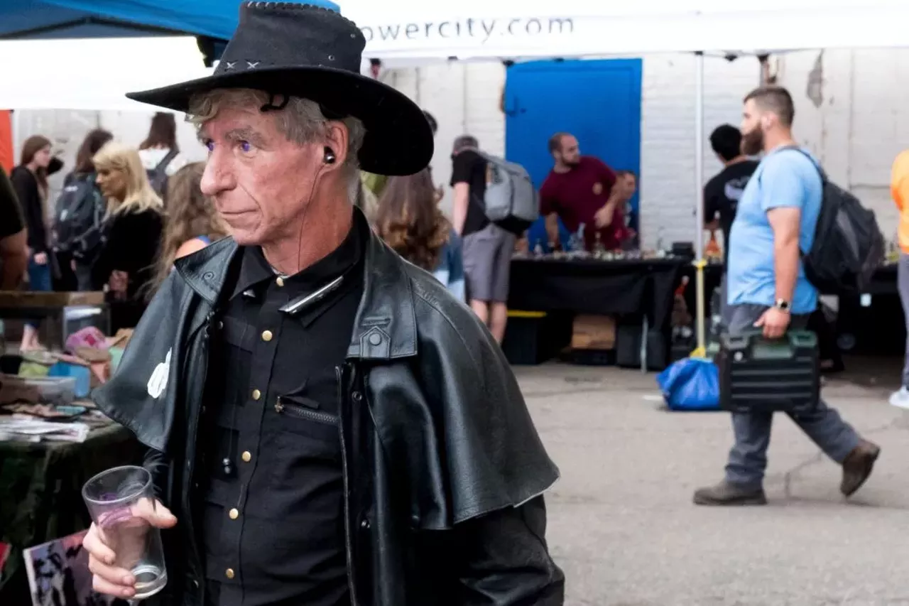 Image: Everyone we saw at the Michigan Glass Project event at the Russell Industrial Center