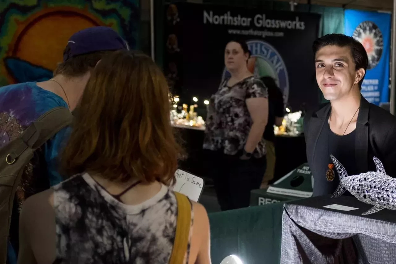 Image: Everyone we saw at the Michigan Glass Project event at the Russell Industrial Center