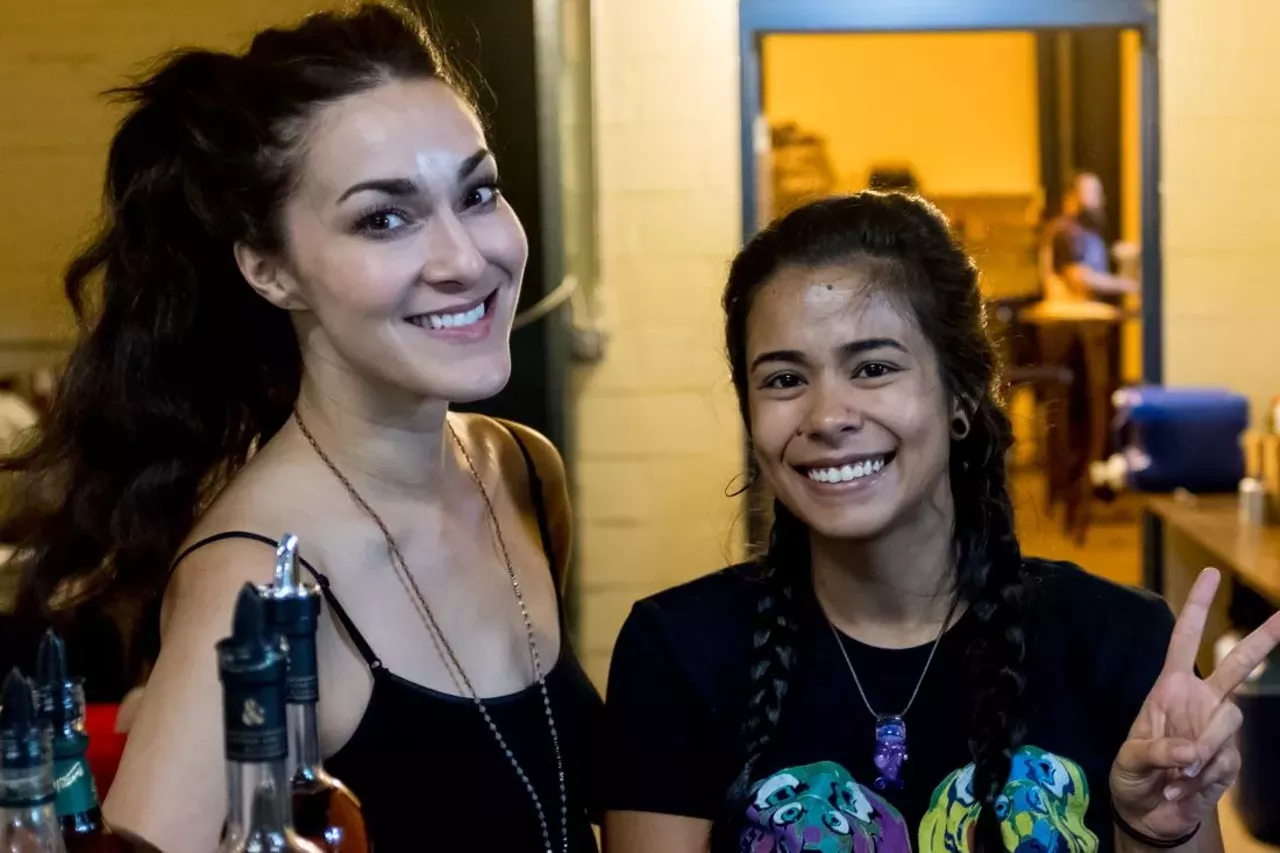 Image: Everyone we saw at the Michigan Glass Project event at the Russell Industrial Center