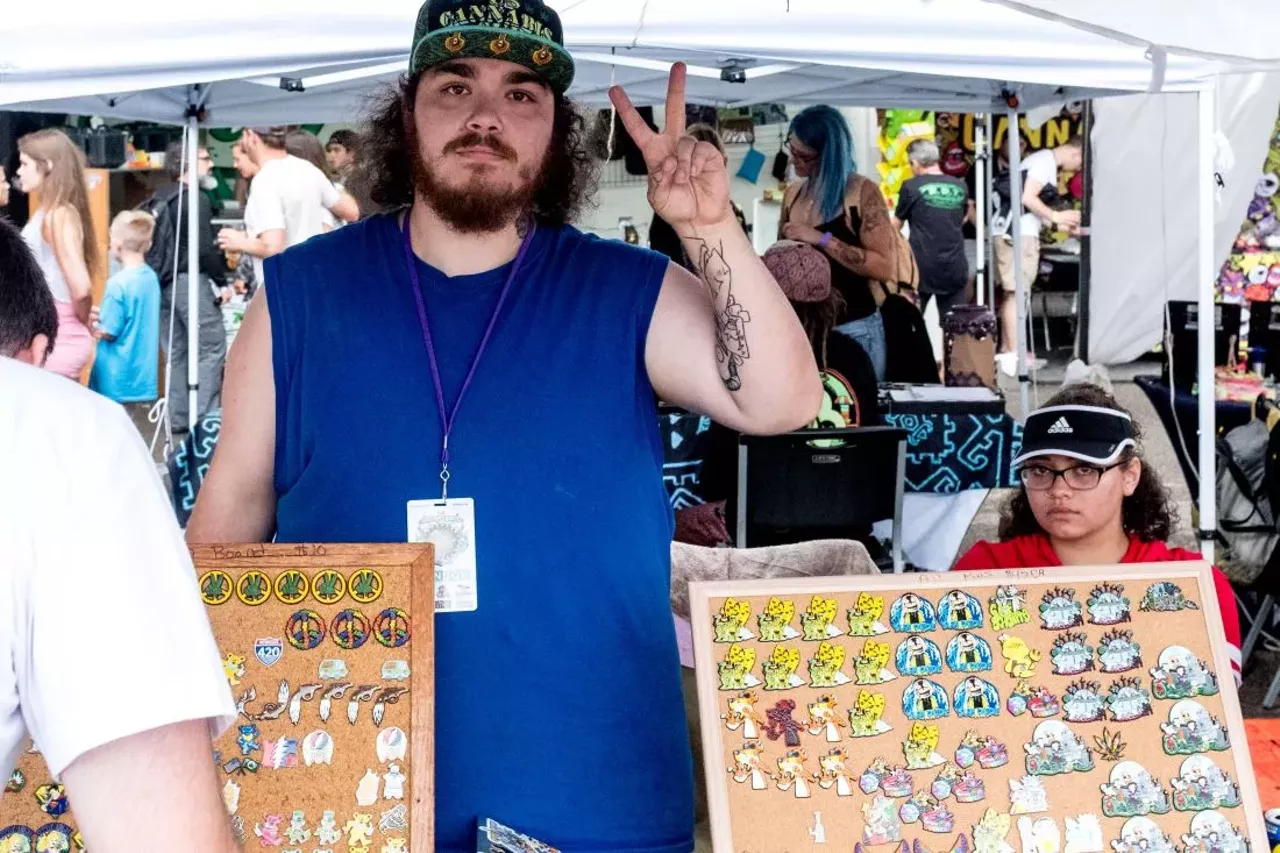 Image: Everyone we saw at the Michigan Glass Project event at the Russell Industrial Center