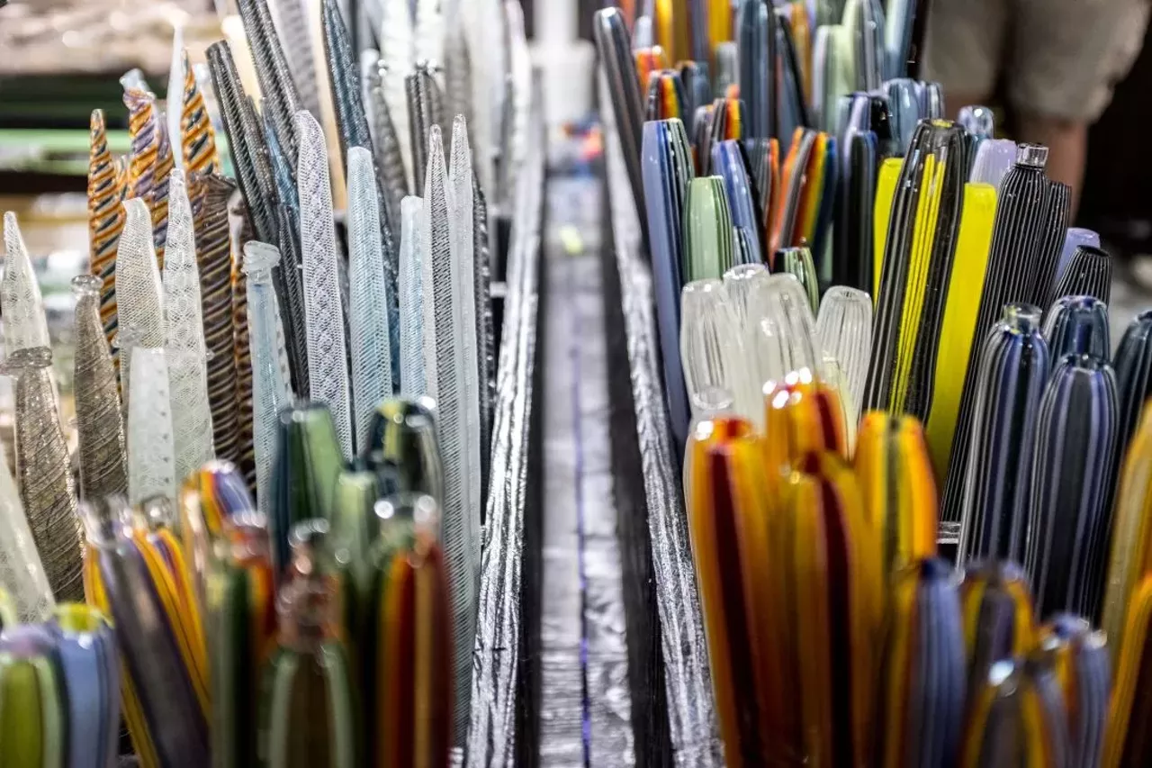 Image: Everyone we saw at the Michigan Glass Project event at the Russell Industrial Center