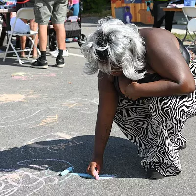 Image: Everyone we saw at the return of Dally in the Alley