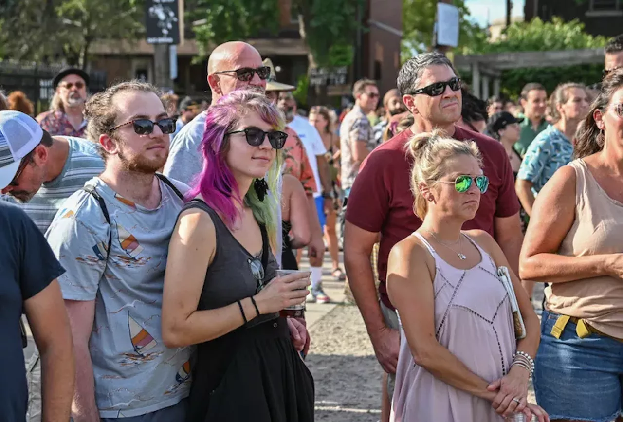 Image: Everyone we saw at the return of Dally in the Alley