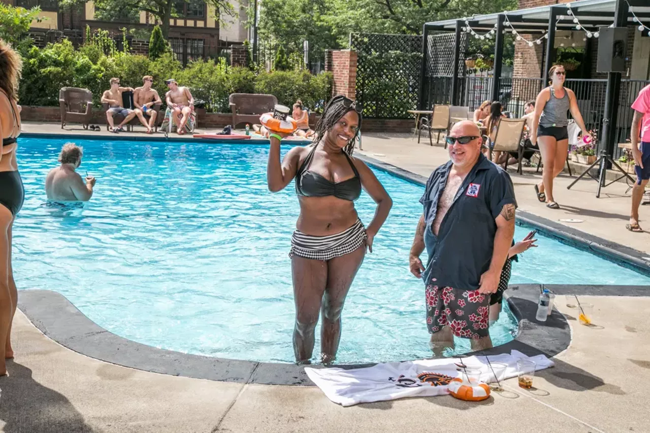 Image: Everyone we saw at the Sunday Splash at Common Pub