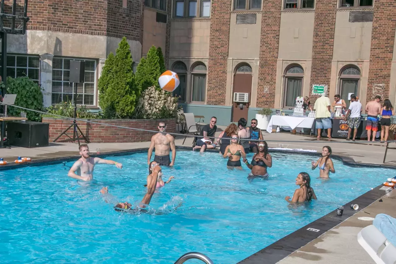 Image: Everyone we saw at the Sunday Splash at Common Pub