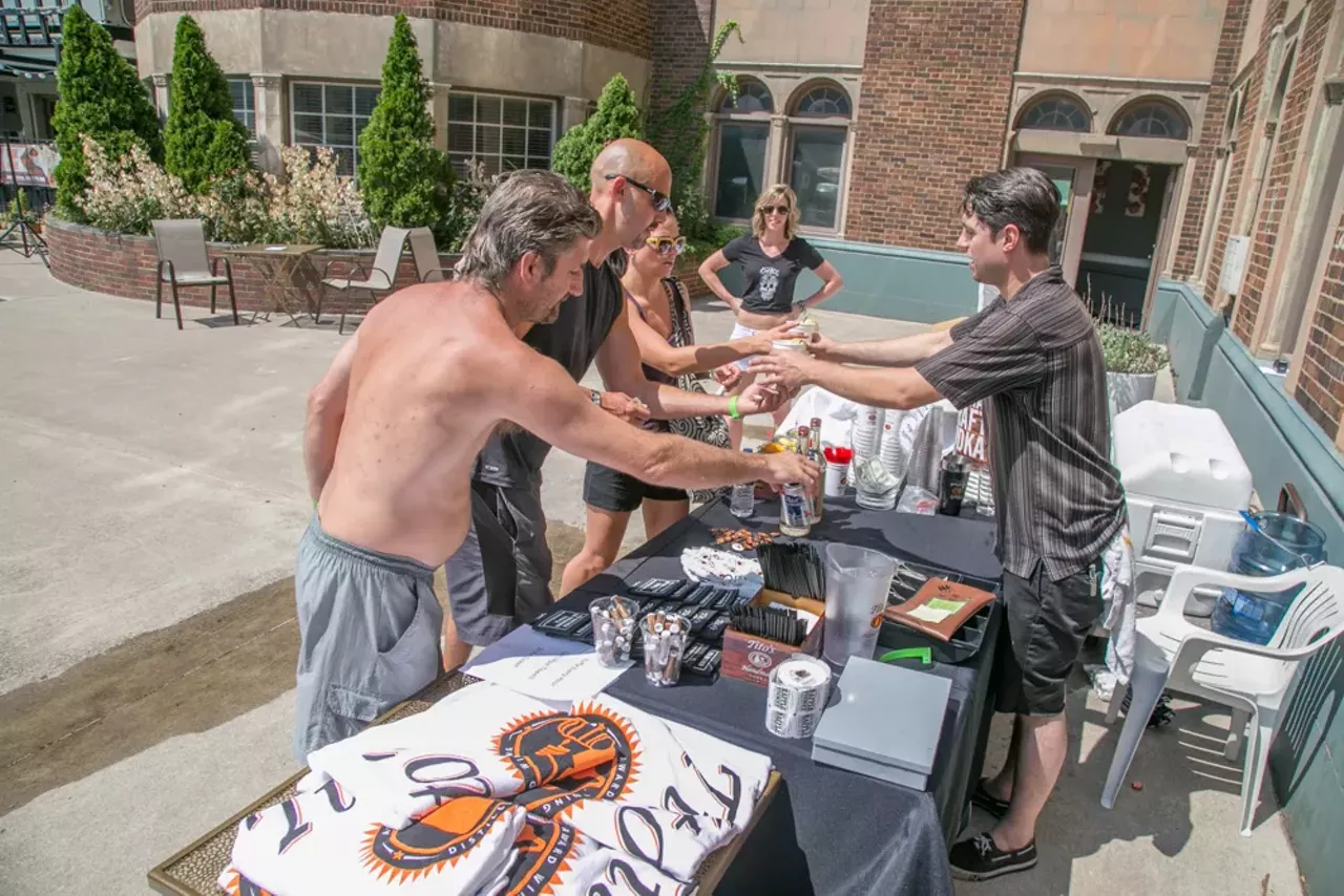 Image: Everyone we saw at the Sunday Splash at Common Pub