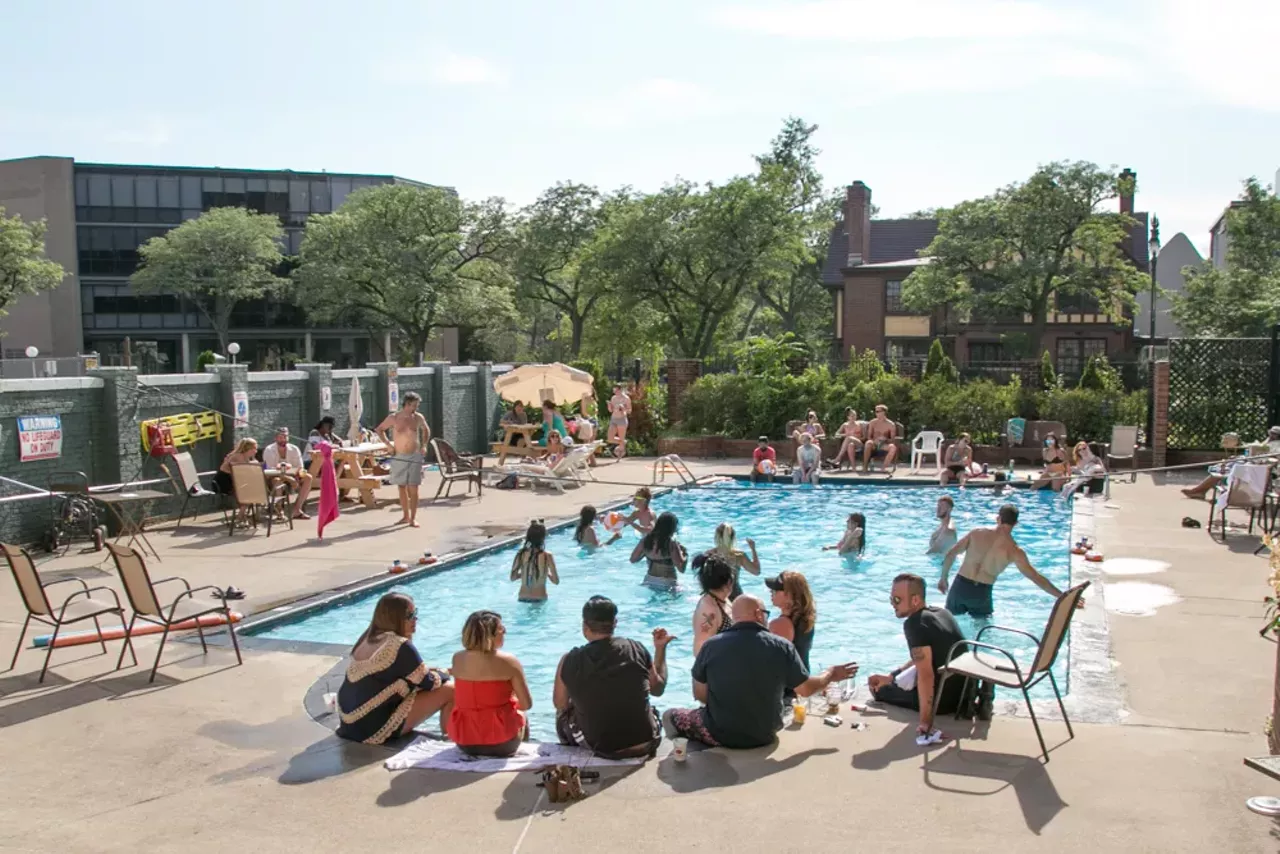 Image: Everyone we saw at the Sunday Splash at Common Pub