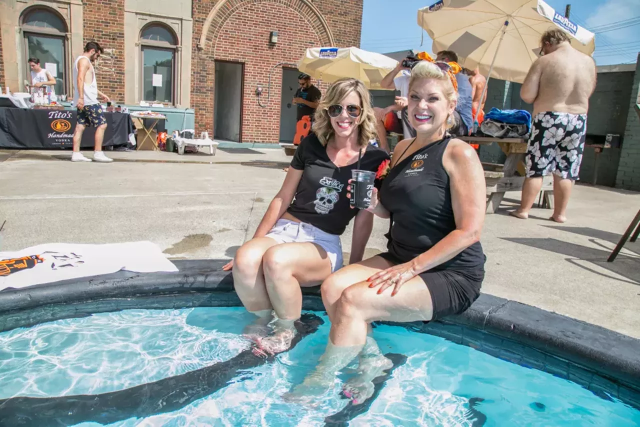Image: Everyone we saw at the Sunday Splash at Common Pub