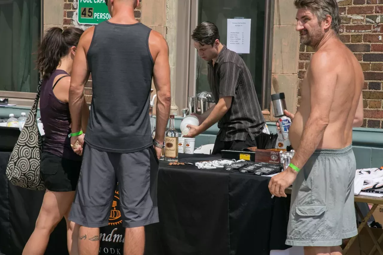Image: Everyone we saw at the Sunday Splash at Common Pub