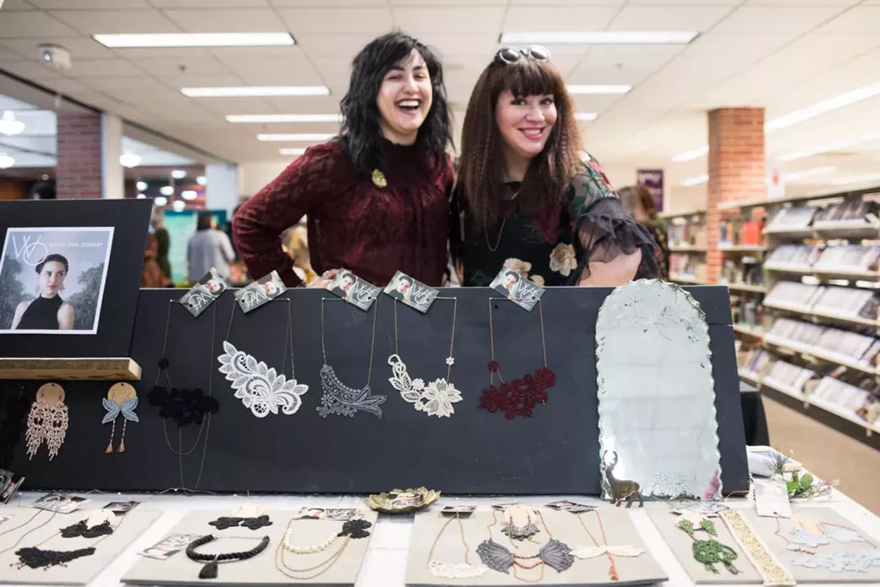 Image: Everyone we saw at Tiny Expo at Downtown Ann Arbor District Library