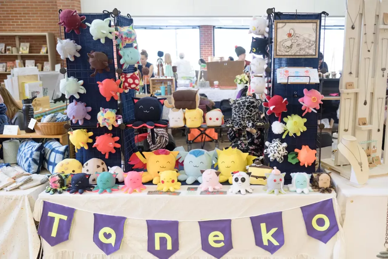 Image: Everyone we saw at Tiny Expo at Downtown Ann Arbor District Library