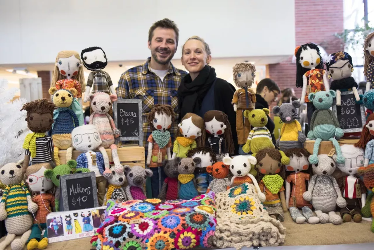 Image: Everyone we saw at Tiny Expo at Downtown Ann Arbor District Library