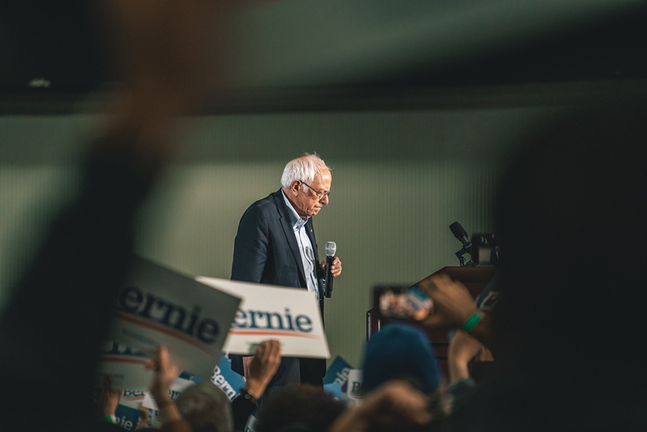 Everyone we saw feeling the Bern at Bernie Sanders' Detroit rally at TCF Center