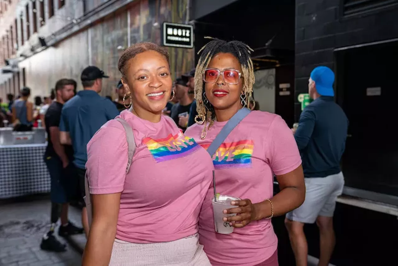 Image: Everyone we saw jamming at Lesbian Social Detroit's Block Party