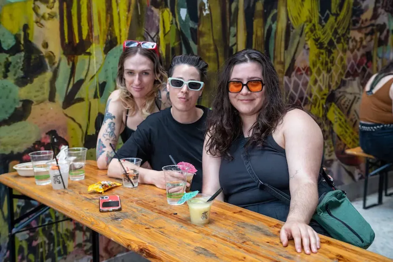 Image: Everyone we saw jamming at Lesbian Social Detroit's Block Party