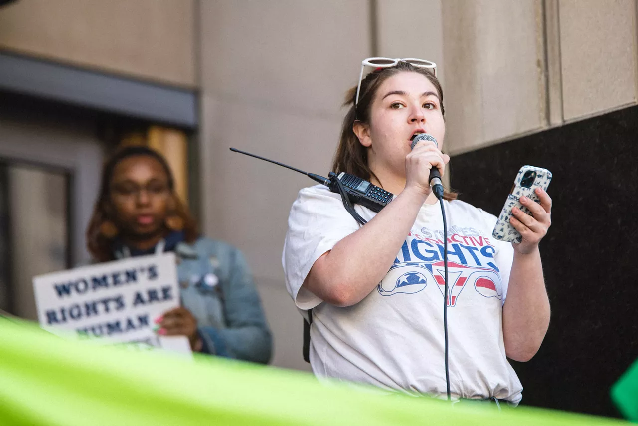 Image: Everyone we saw marching for reproductive rights in Detroit on Saturday