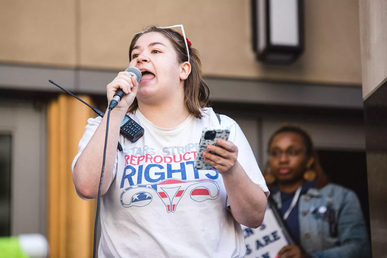 Image: Everyone we saw marching for reproductive rights in Detroit on Saturday