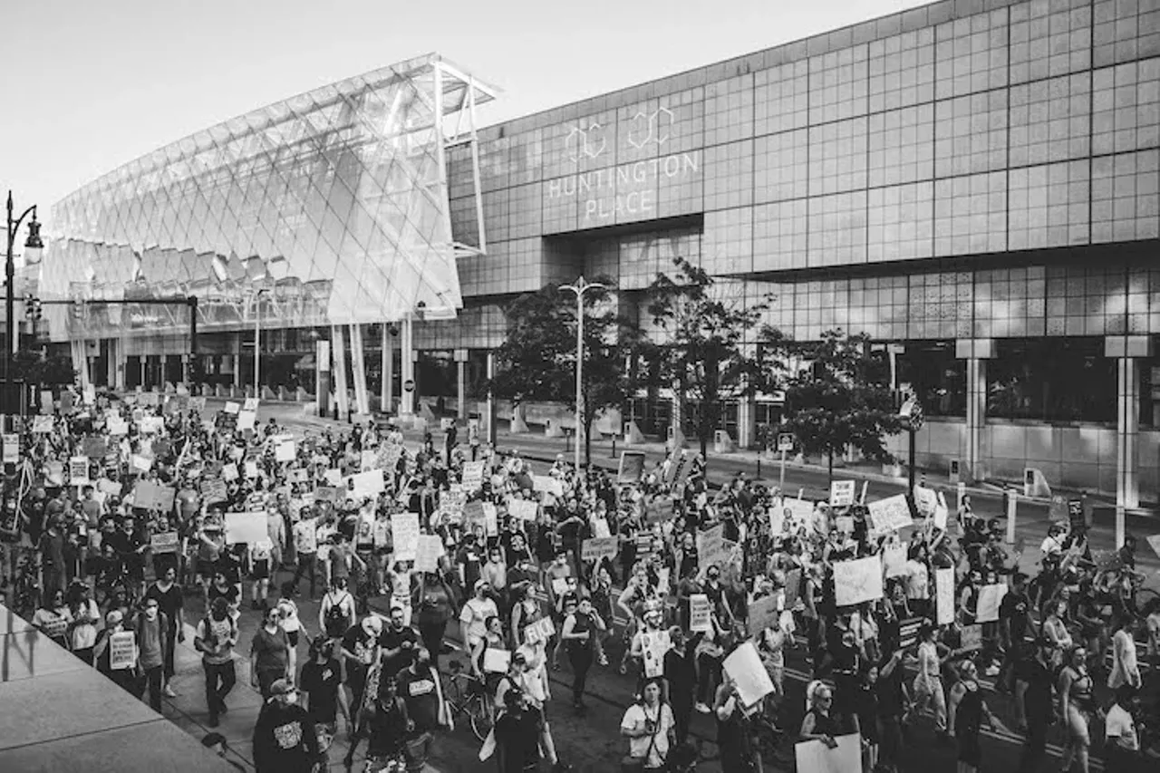 Image: Everyone we saw marching in Detroit for reproductive rights after 'Roe v. Wade' was overturned on Friday
