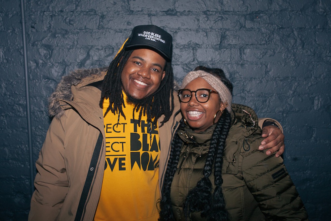 Everyone we saw 'on chill' at Wale's show at Majestic Theatre in Detroit