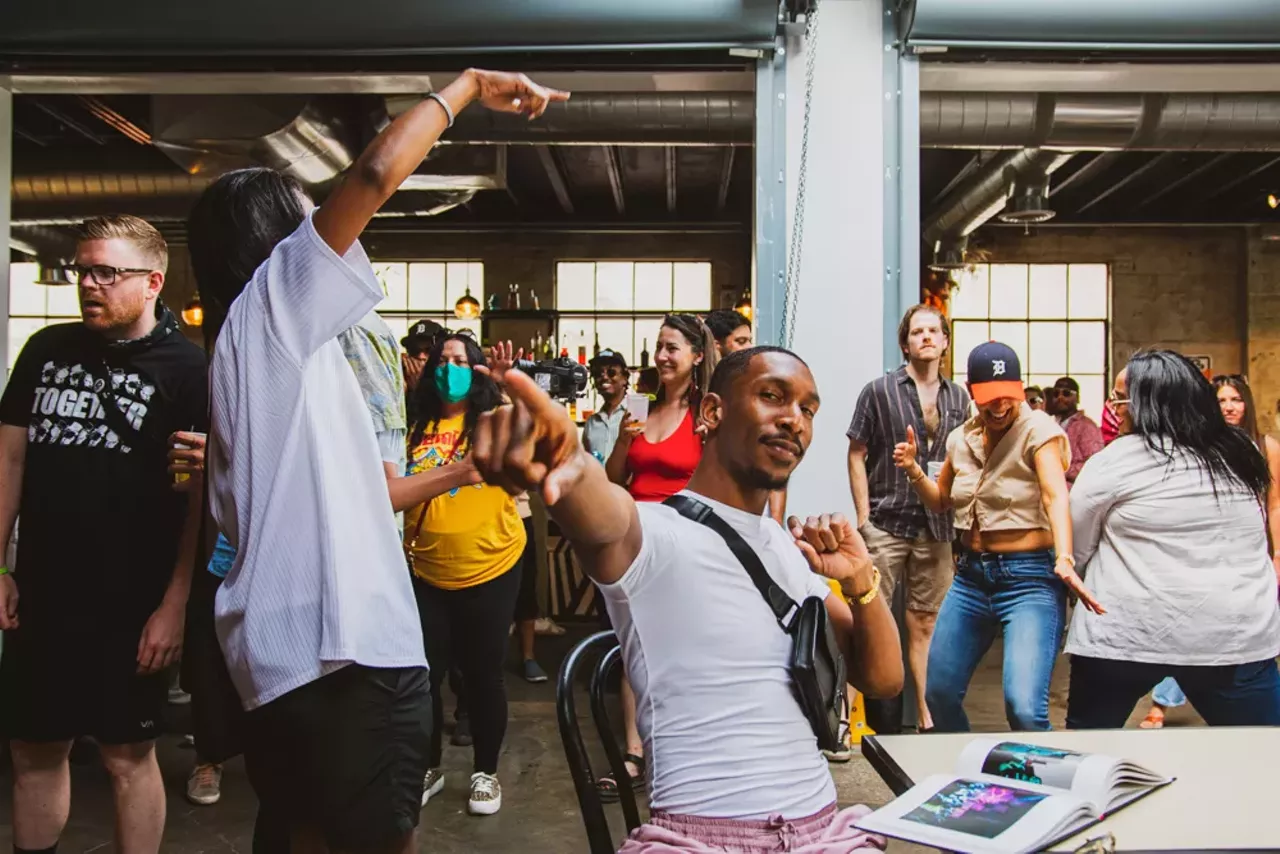 Image: Everyone we saw partying with Sheefy McFly at Detroit's Spot Lite during Micro Movement fest