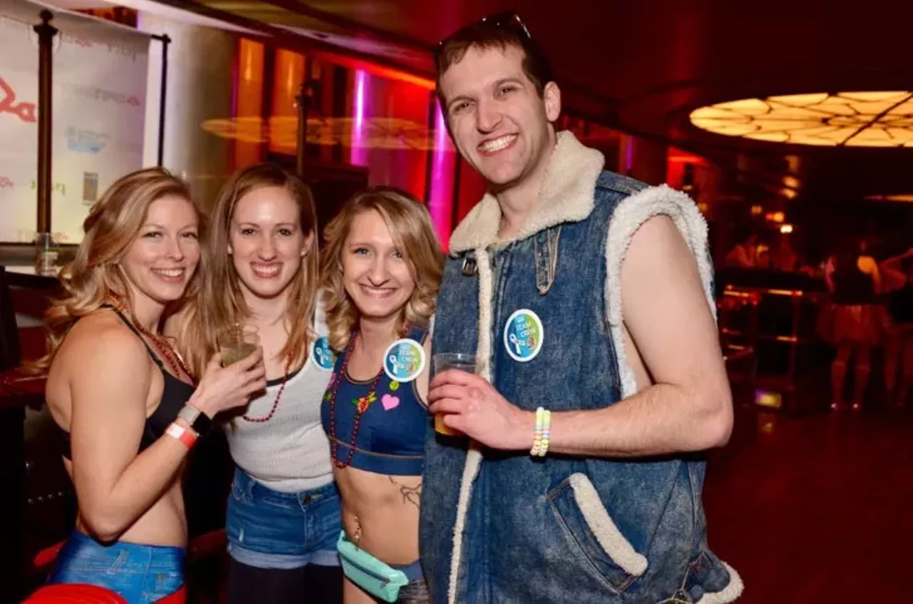 Image: Everyone who came out for a 'brief' jog at the Detroit Cupid Run