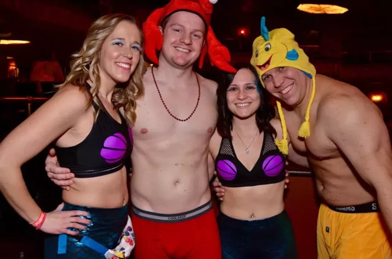 Image: Everyone who came out for a 'brief' jog at the Detroit Cupid Run