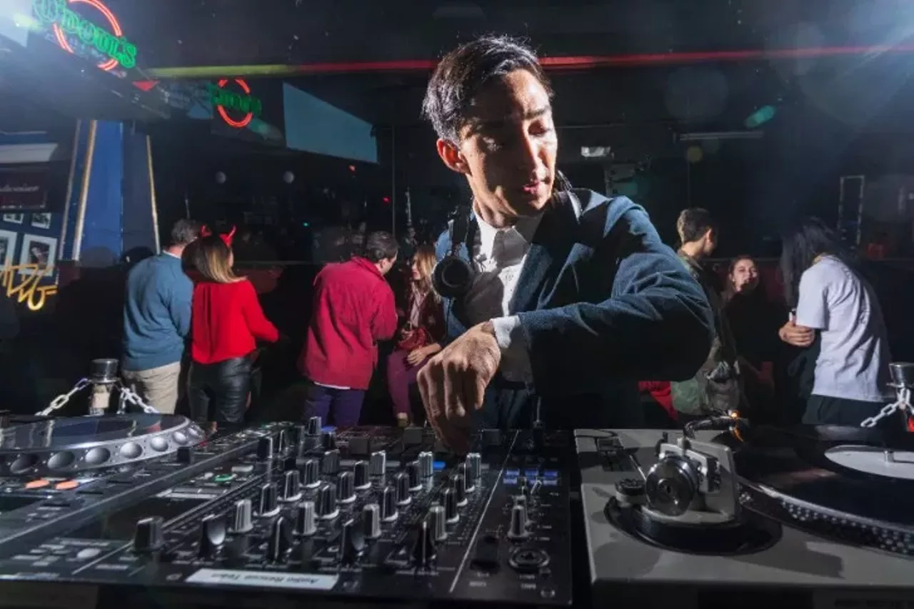 Image: Everything we saw at Matthew Dear's Halloween show at the Blind Pig