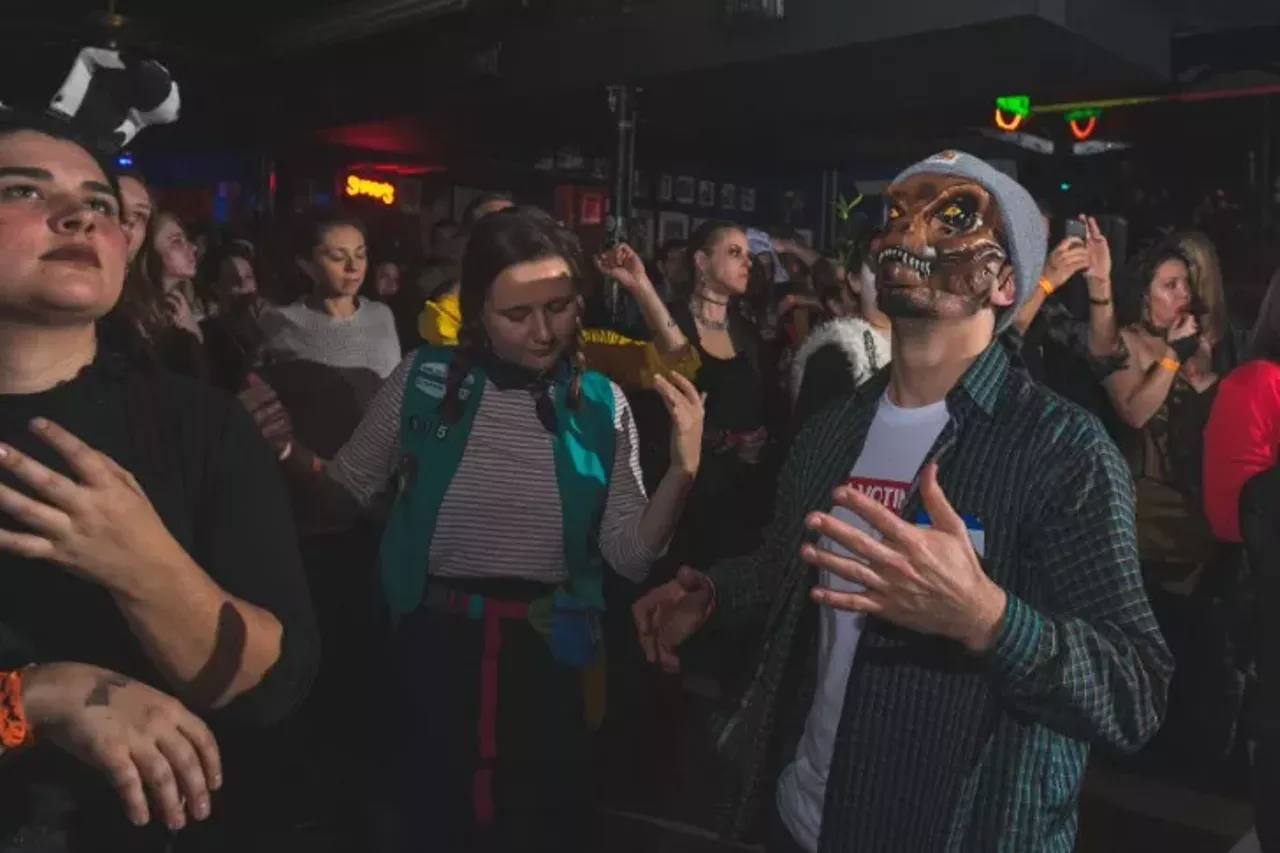 Image: Everything we saw at Matthew Dear's Halloween show at the Blind Pig
