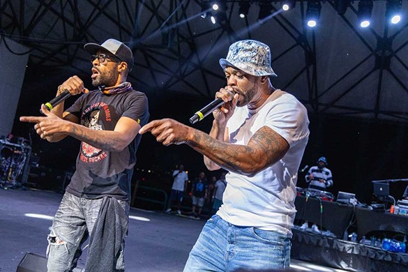 Everything we saw at Method Man and Redman’s concert at the Aretha Franklin Amphitheatre
